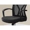 Monarch Specialties Office Chair, Adjustable Height, Swivel, Ergonomic, Armrests, Computer Desk, Work, Metal, Black I 7460 - alternate 5